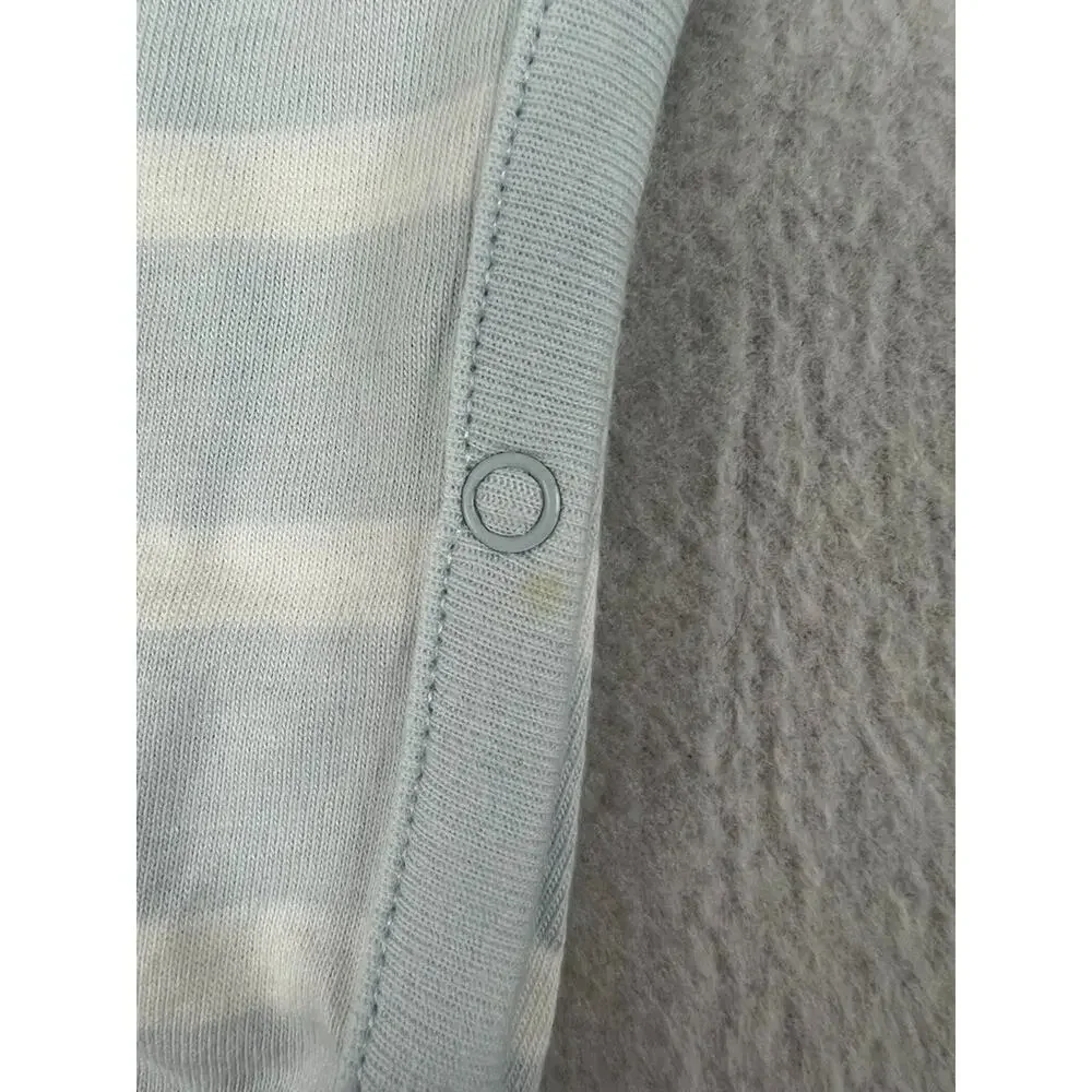Polo Ralph Lauren Coverall Baby Size 6 Months One Piece Fleece full Button Front